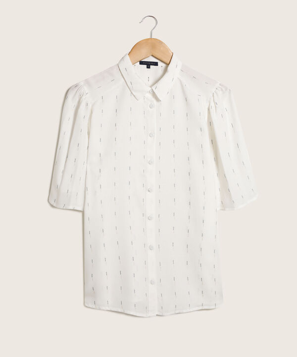 Camisa Manga Corta Con Corte