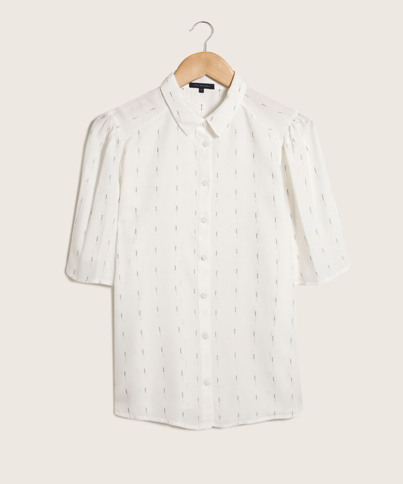 Camisa Manga Corta Con Corte