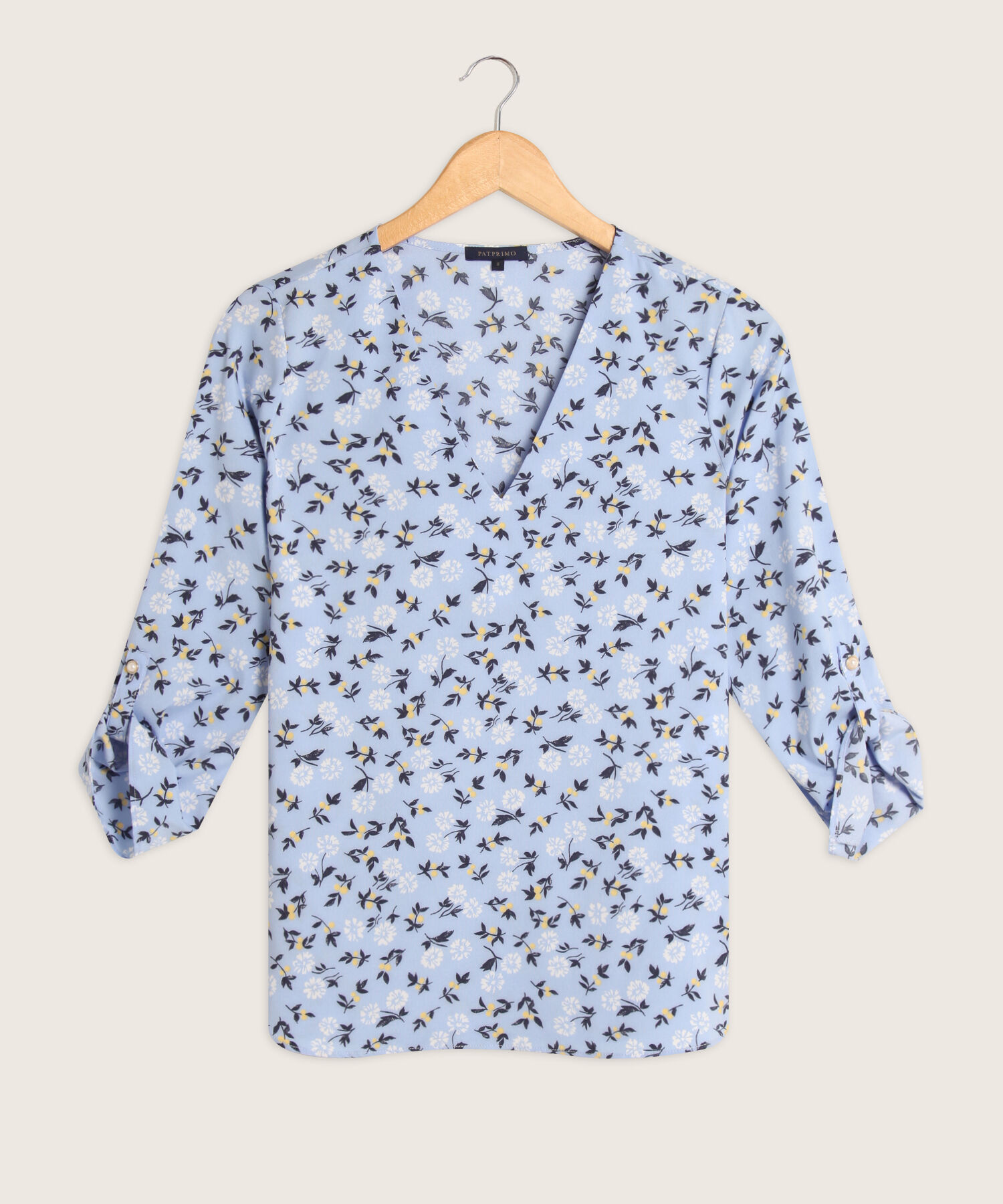 Blusa Manga 3/4 Estampada