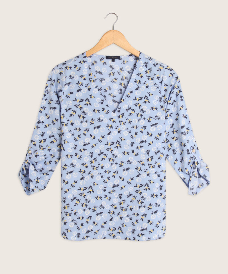 Blusa Manga 3/4 Estampada