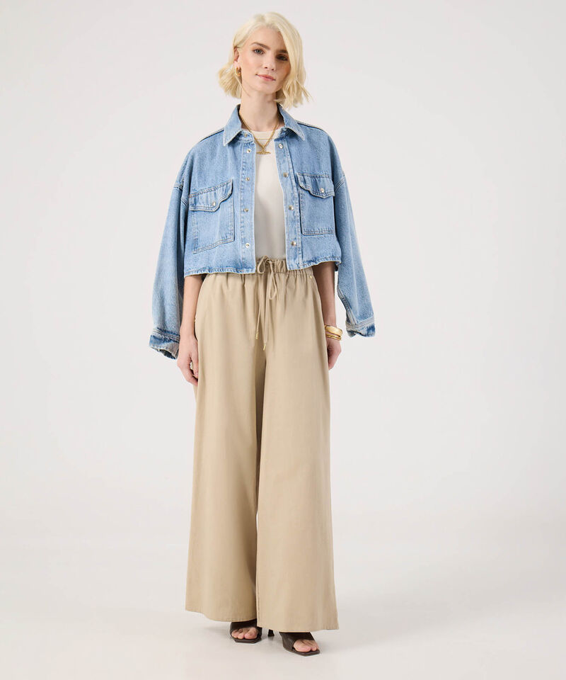 Pantalón Fluido Unicolor