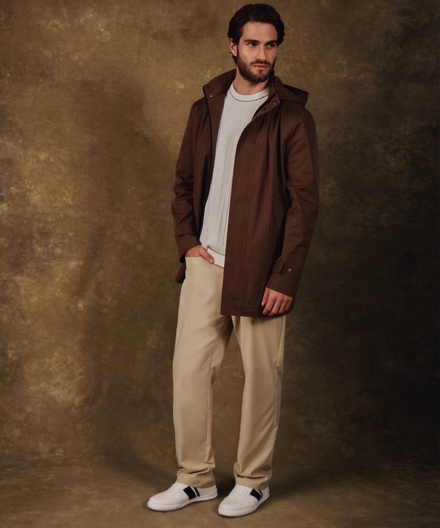 Pantal&oacute;n Casual Regular Fit Para Hombre