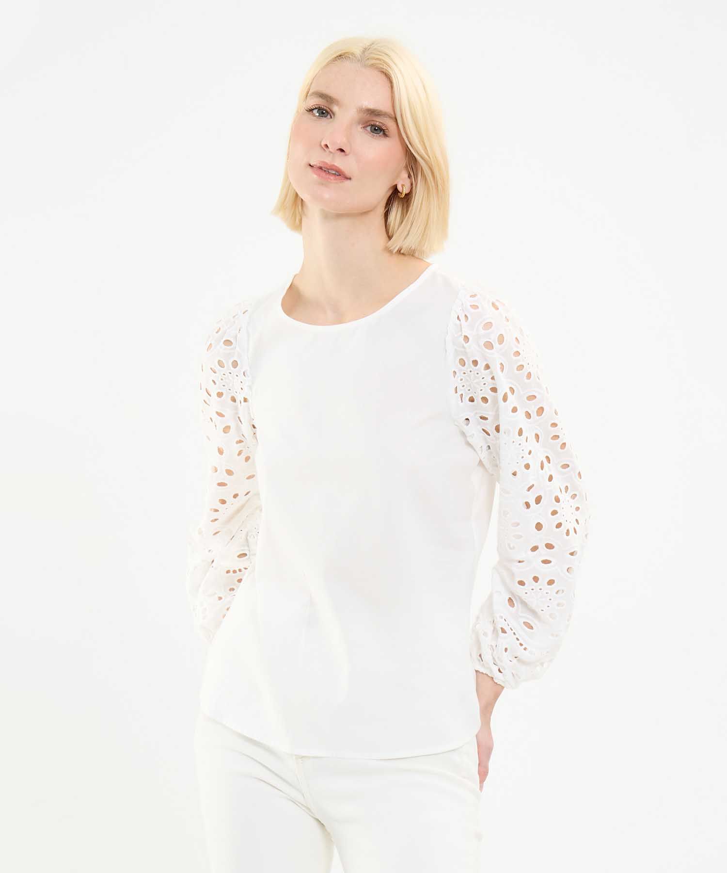 Blusa con Ojalillo