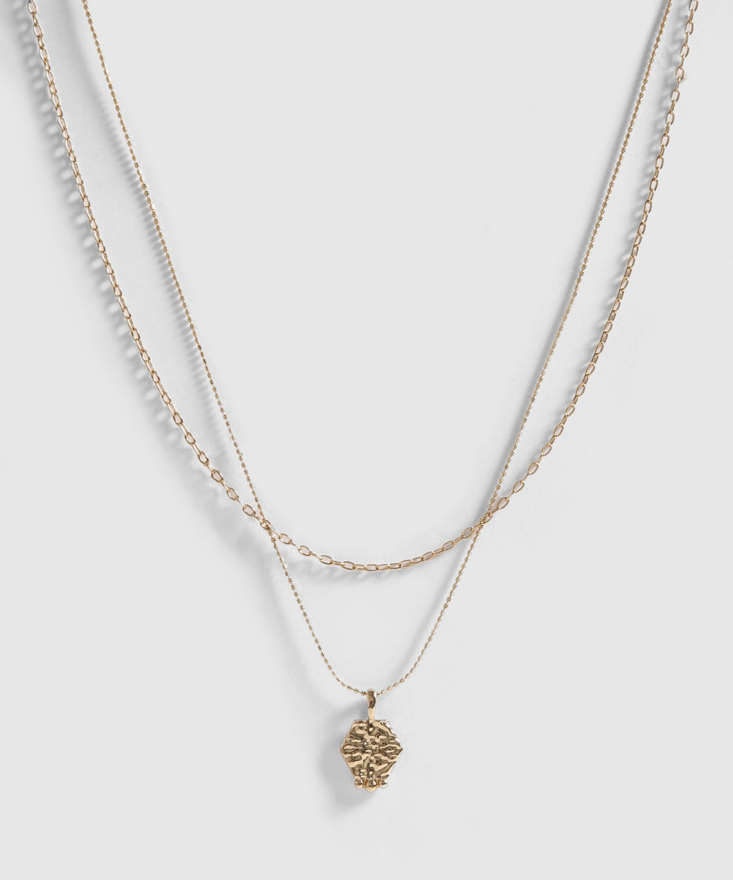 Collar Doble Dorado