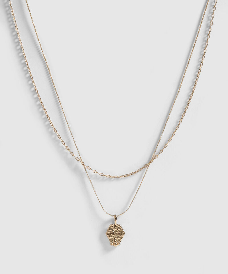 Collar Doble Dorado