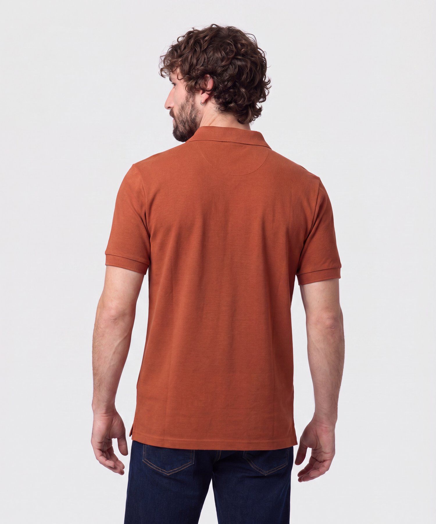 Polo Con Bordado Para Hombre