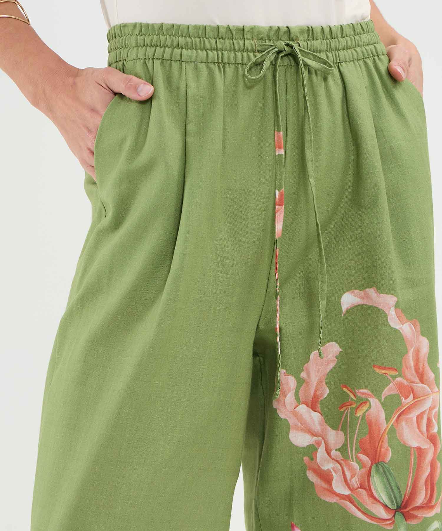 Pantalón Fluido Estampado