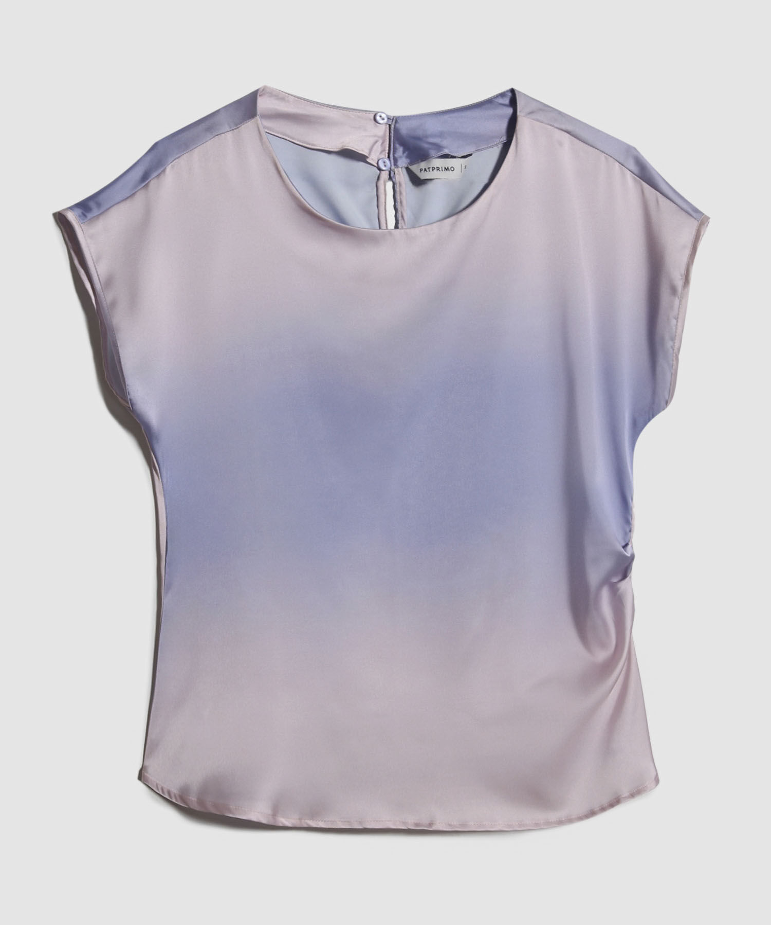 Blusa Estampada Satinada