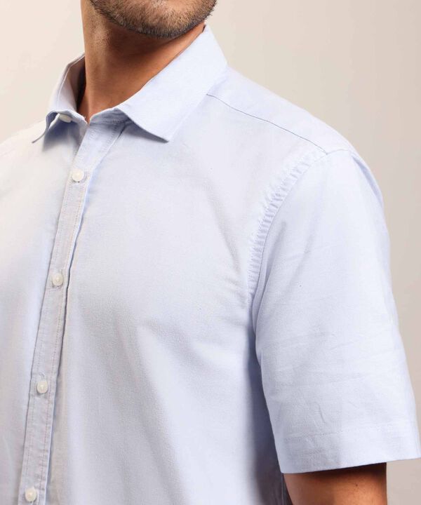 Camisa Oxford Unicolor