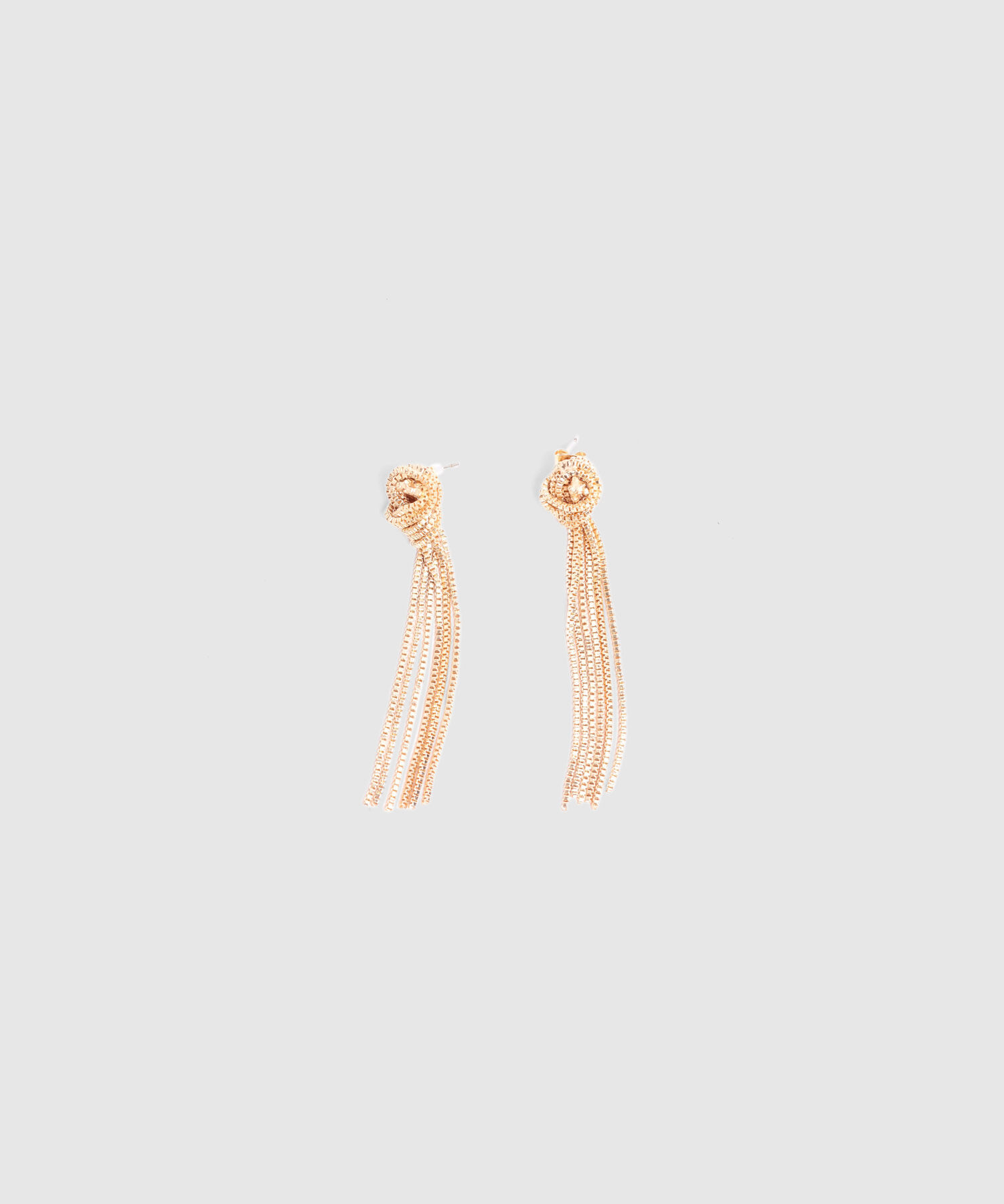 Aretes De Cascada Con Cadenas Para Mujer