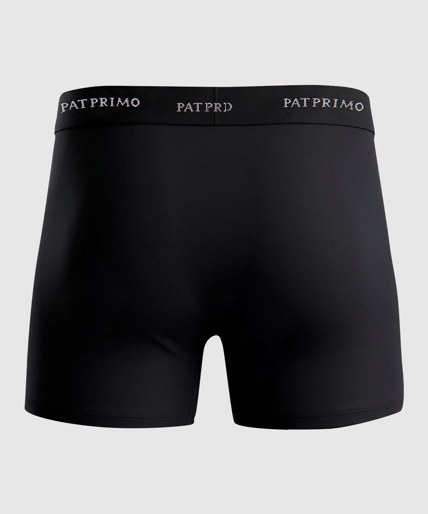 Set X3 B&oacute;xers Medios El&aacute;stico Visible Hombre