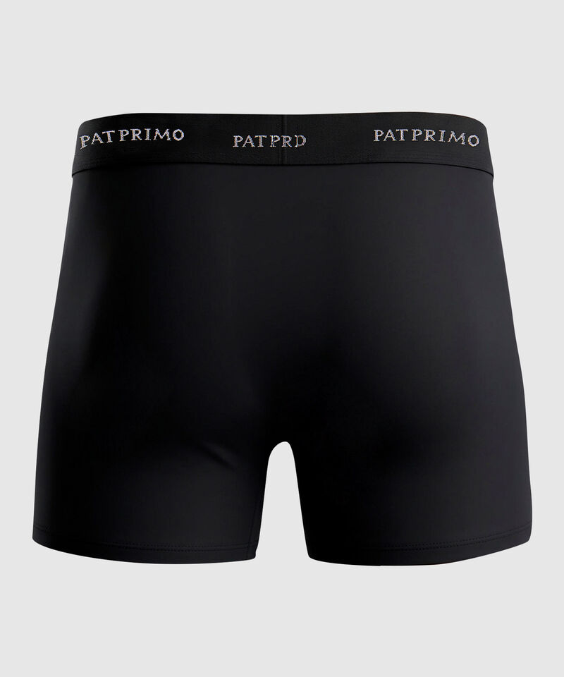 Set X3 B&oacute;xers Medios El&aacute;stico Visible Hombre