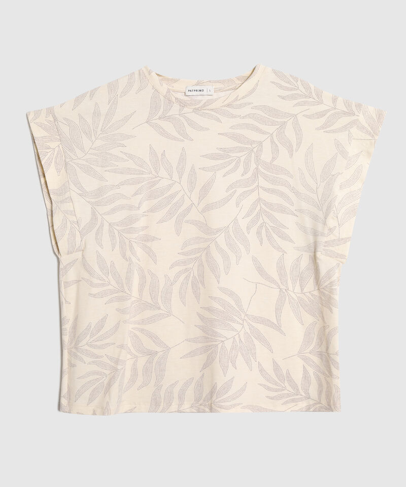 Camiseta Para Mujer con Estampado 