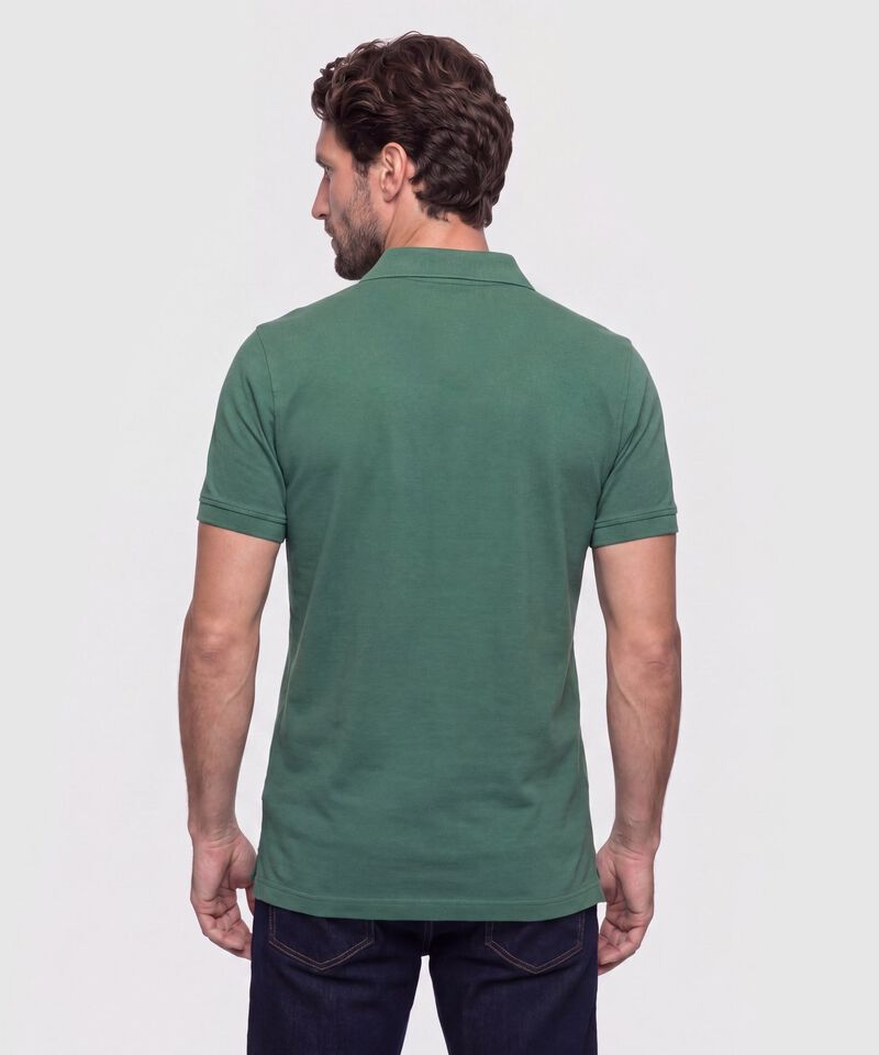 Polo con Bordado Para Hombre