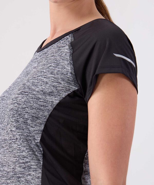 Camiseta Jaspeada Deportiva 