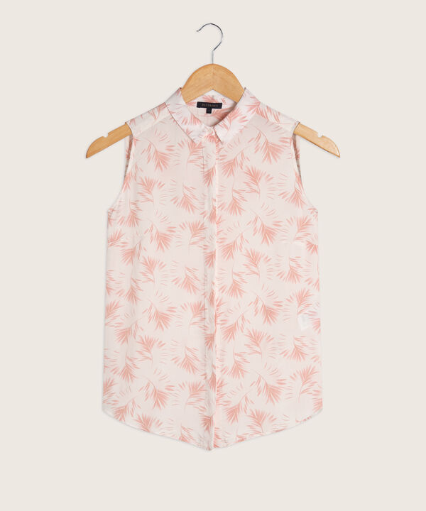 Camisa Estampada Manga Sisa