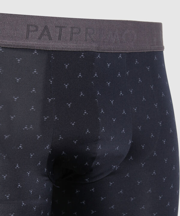 Pantaloncillo Boxer Largo Estampadoen Microfibra image number null