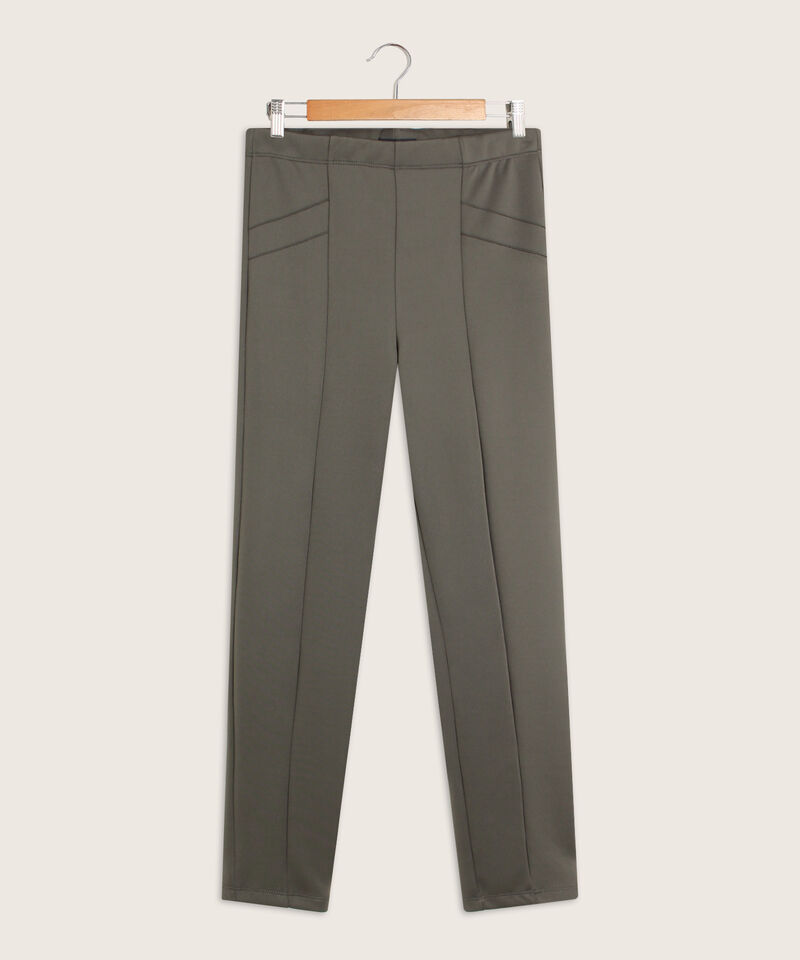 Leggings Unicolor Con Alforzas Dec