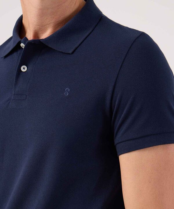 Polo Cuello Tejido Unicolor image number null