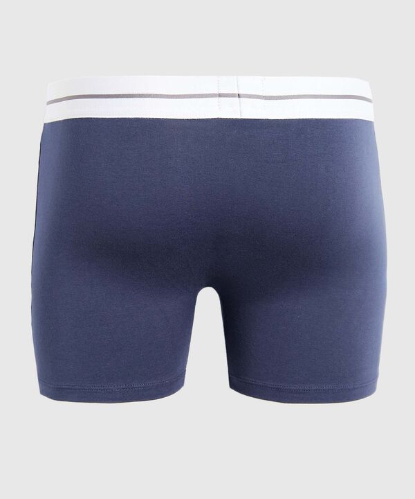 Boxer Para Hombre Con Bragueta Funcional En Lycra-Algodón image number null