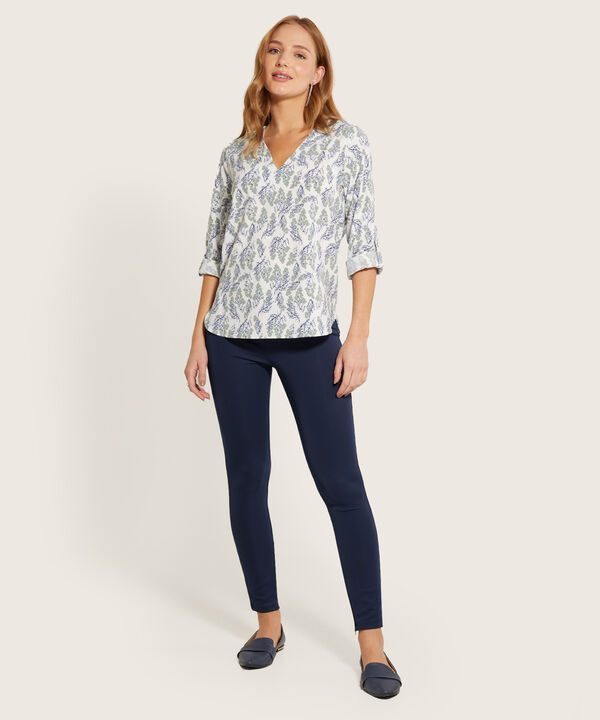 Blusa Manga 3/4 Estampada