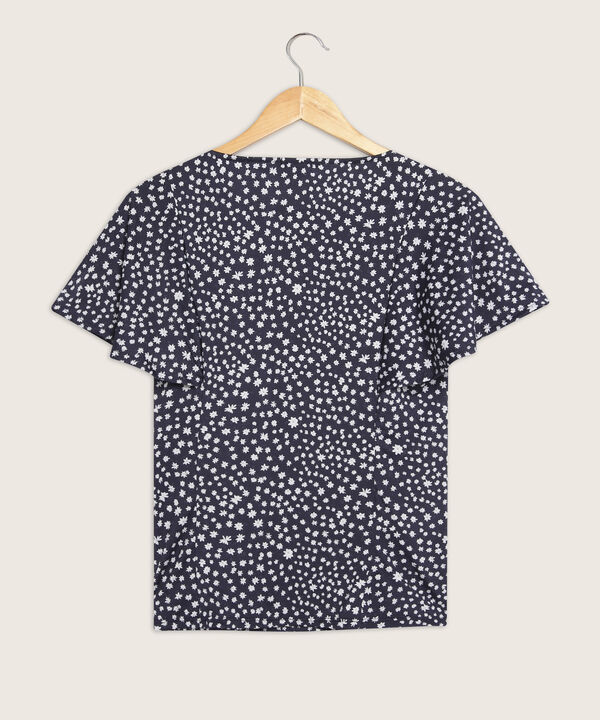 Camiseta Estampada Cuello Redondo image number null