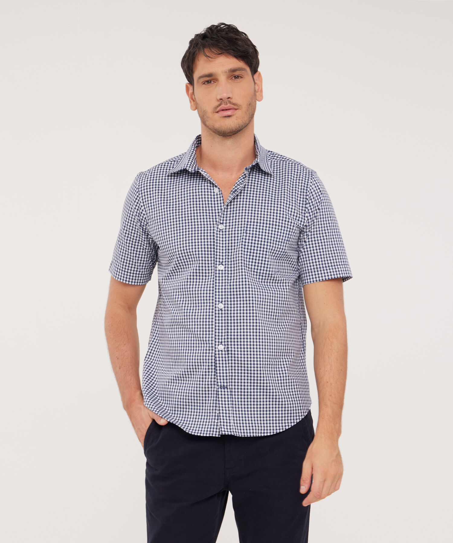 Camisa Manga Corta Cuello Formal Compra Online Patprimo