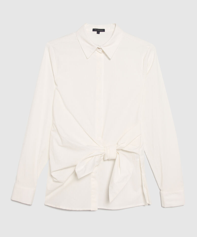 Camisa Con Anudado En Frente