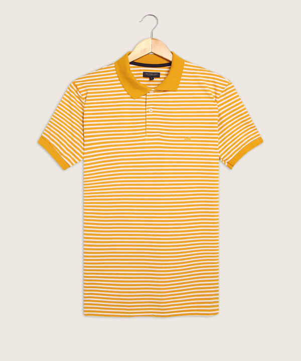 Polo Cuello Tejido Bicolo Continuo