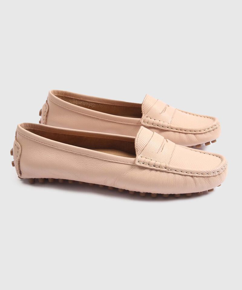 Mocasines en Cuero
