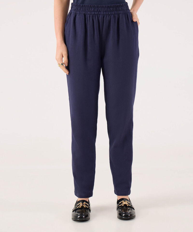 Pantalón en Efecto Lino