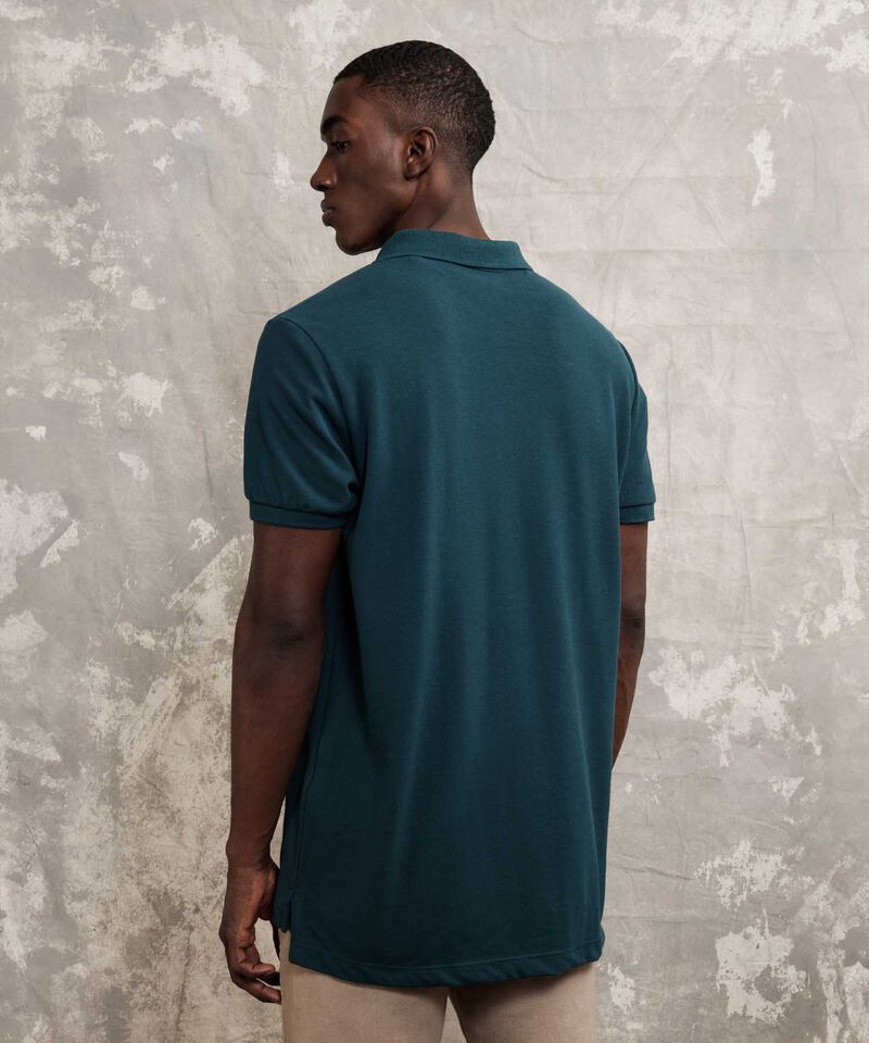 Polo Tejido Unicolor Cuello Y Pu&ntilde;os Tejidos,Sin Bolsillo Con Hiladillo.