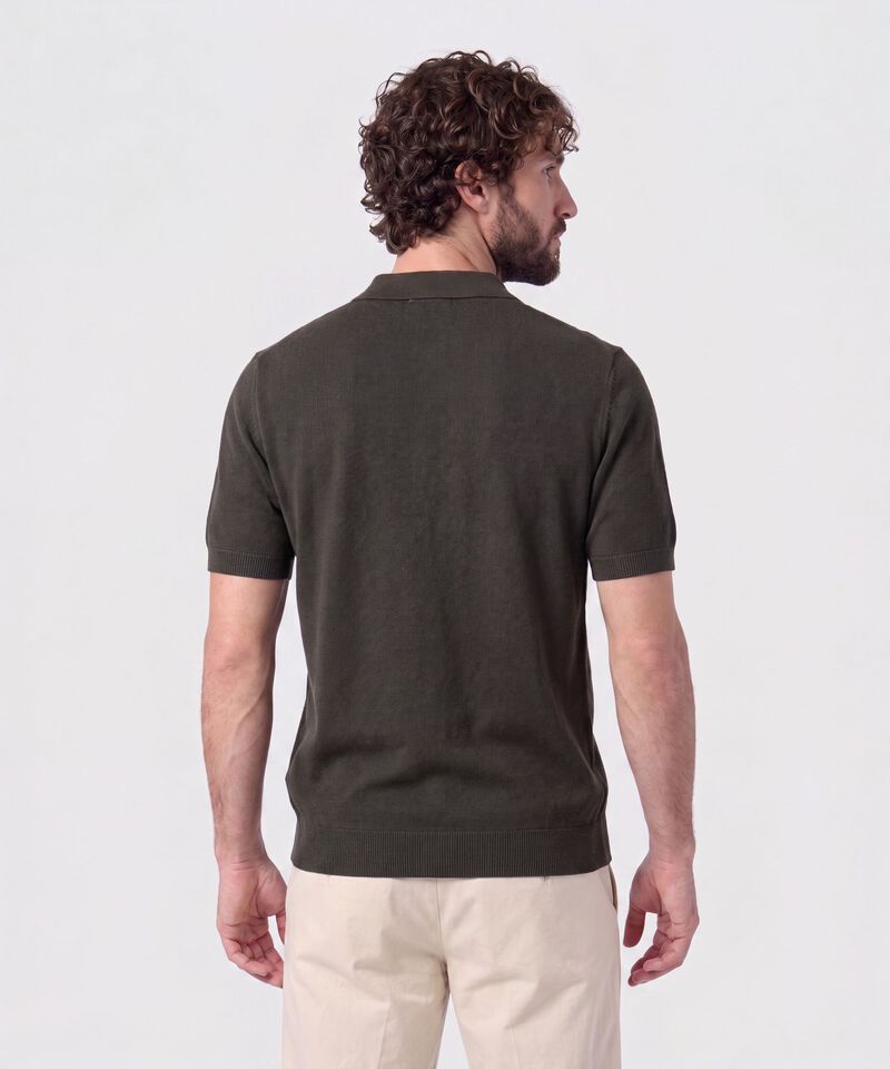 Polo En Tejido De Punto Para Hombre