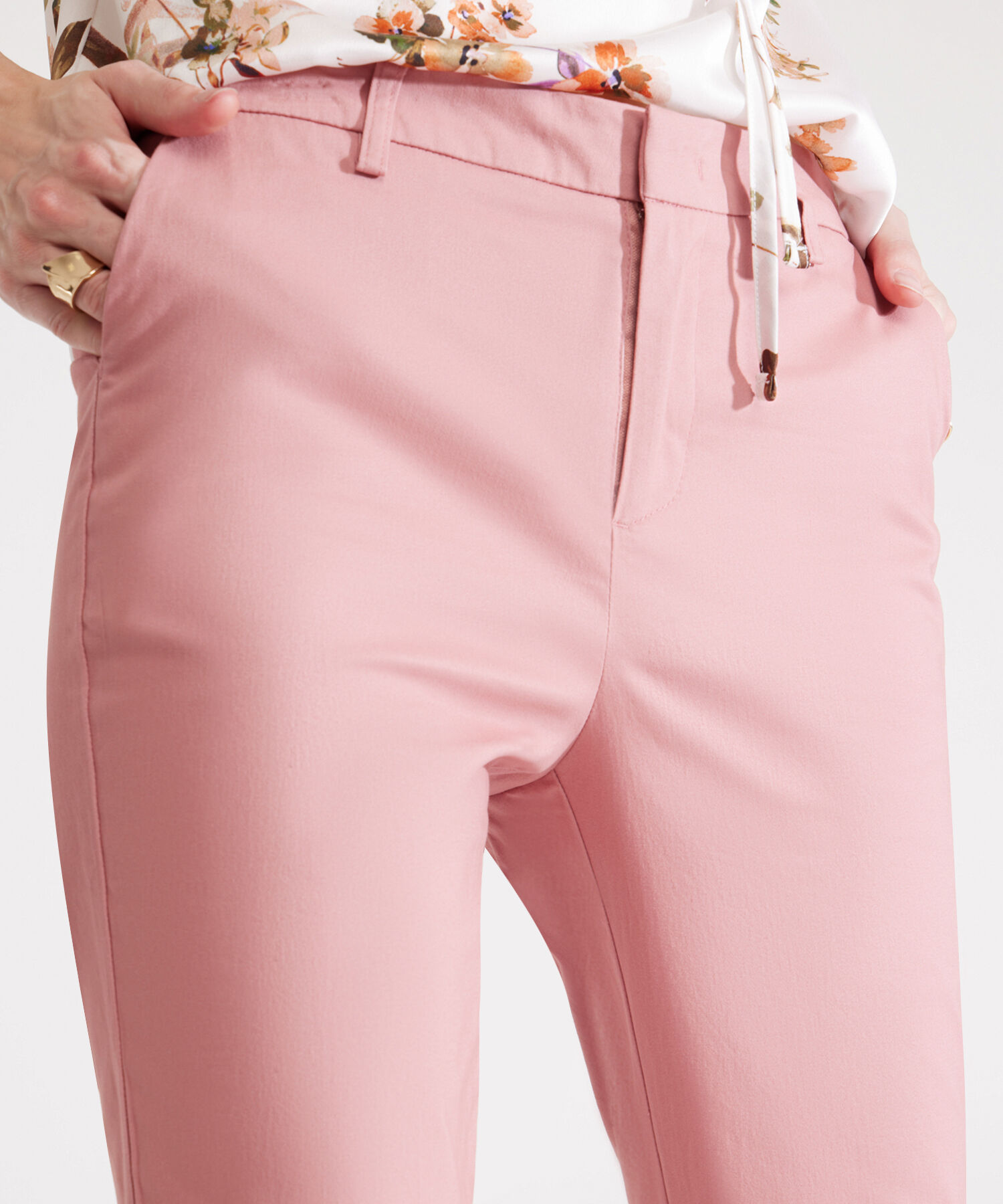 Pantalón Capri Unicolor