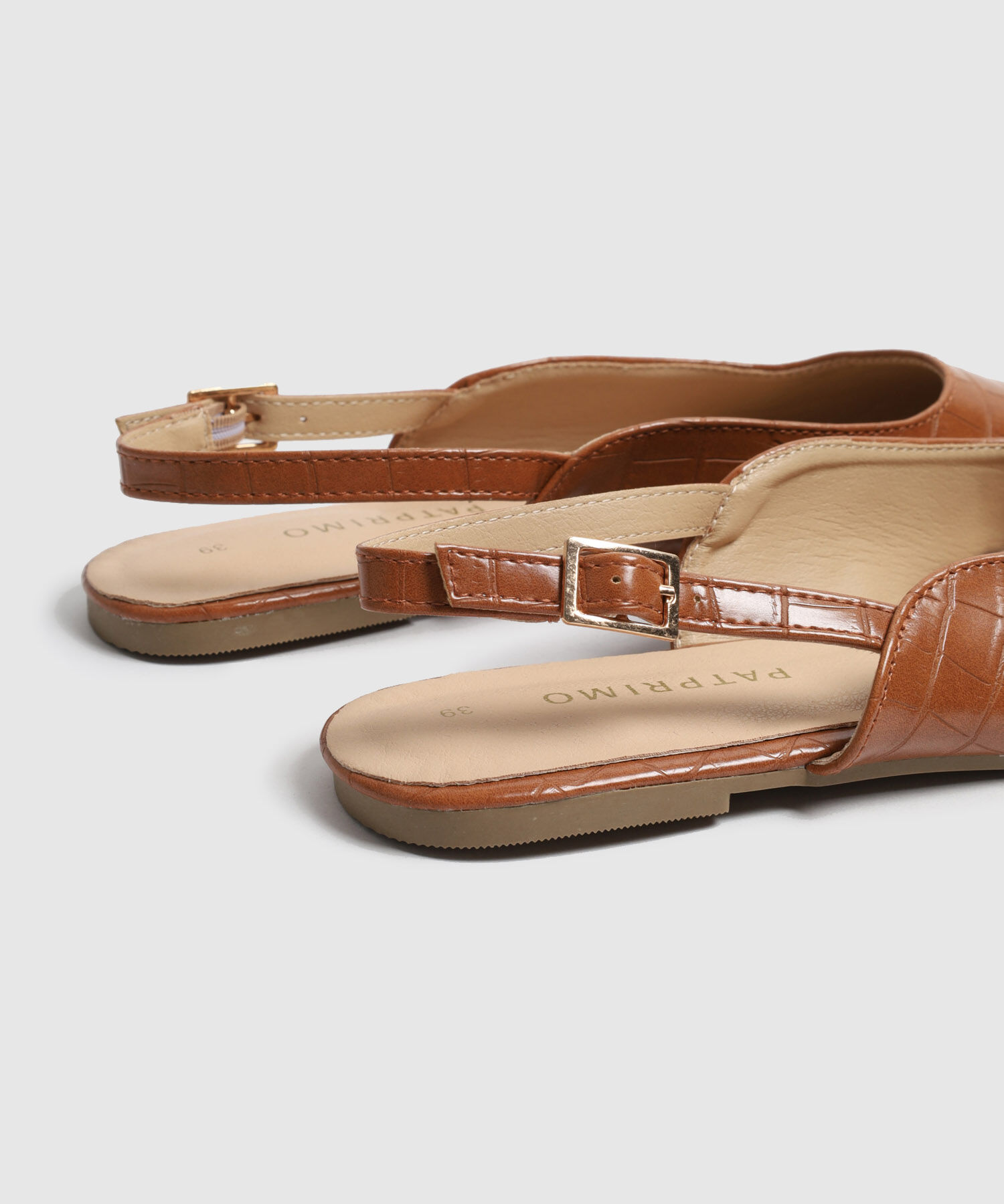 Zapato Destalonado Punta Fina Mujer