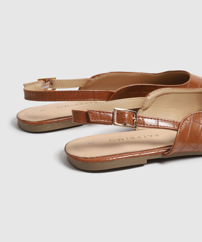 Zapato Destalonado Punta Fina Mujer