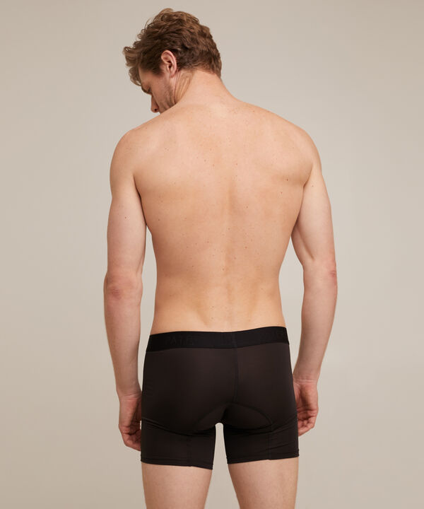 Combo Pantaloncillo X 2 Boxer Medio Microfibra Paq X2 Unicolores Igual Vte