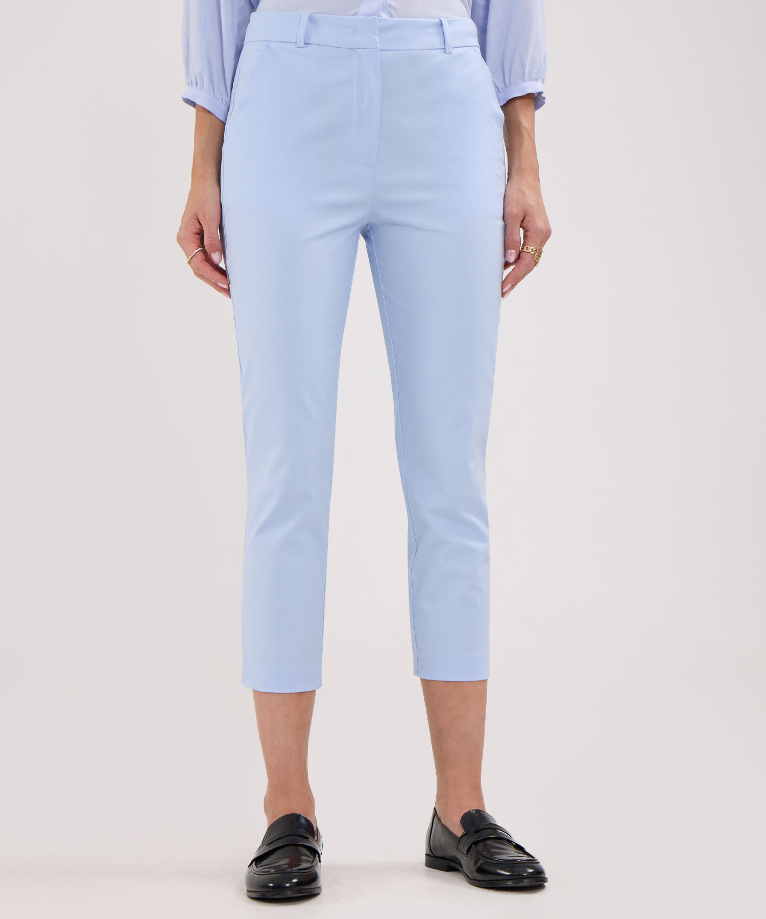 Pantalon Capri Unicolor