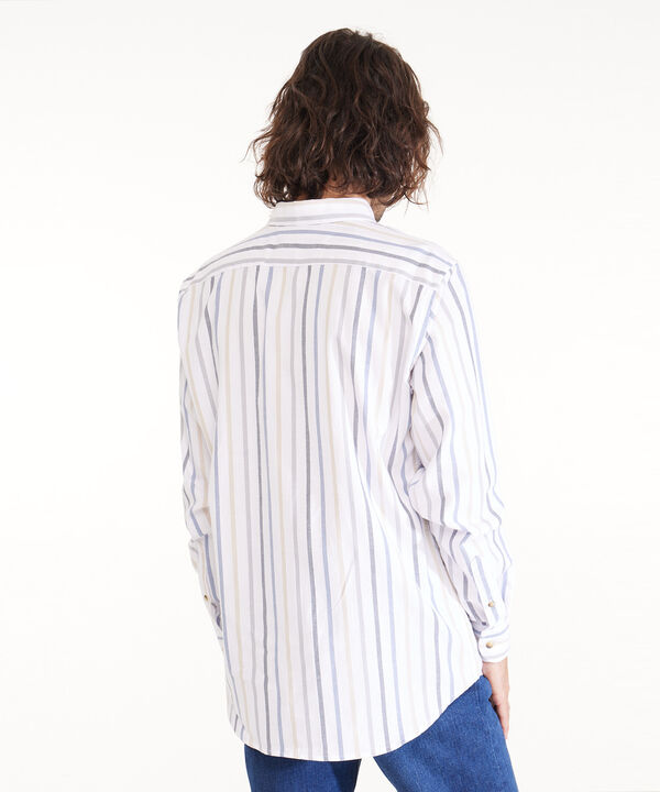 Camisa Manga Larga Preteñida