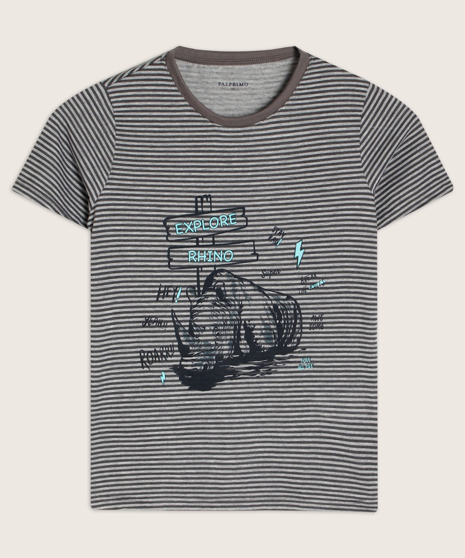 Pijama Camiseta Estampada Y Short