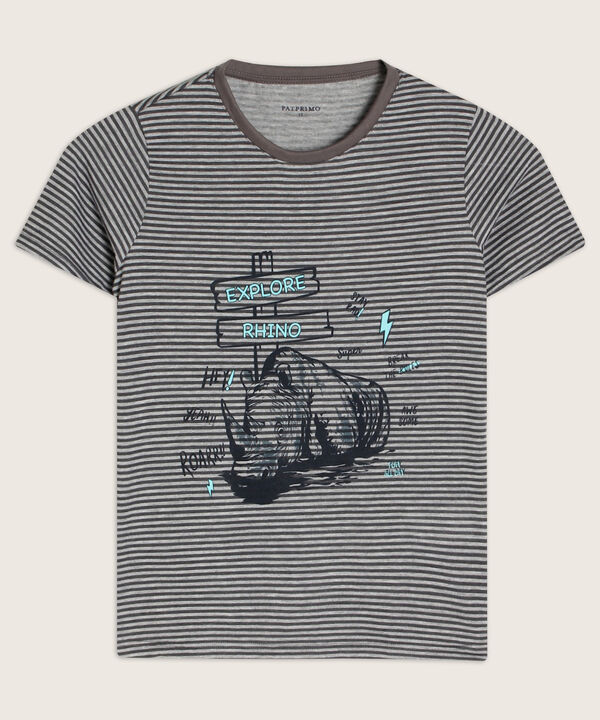 Pijama Camiseta Estampada Y Short