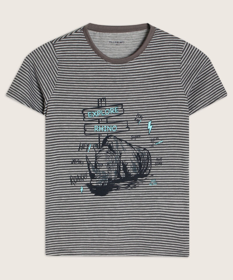 Pijama Camiseta Estampada Y Short