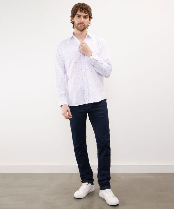 Camisa Ml Cuello Italiano