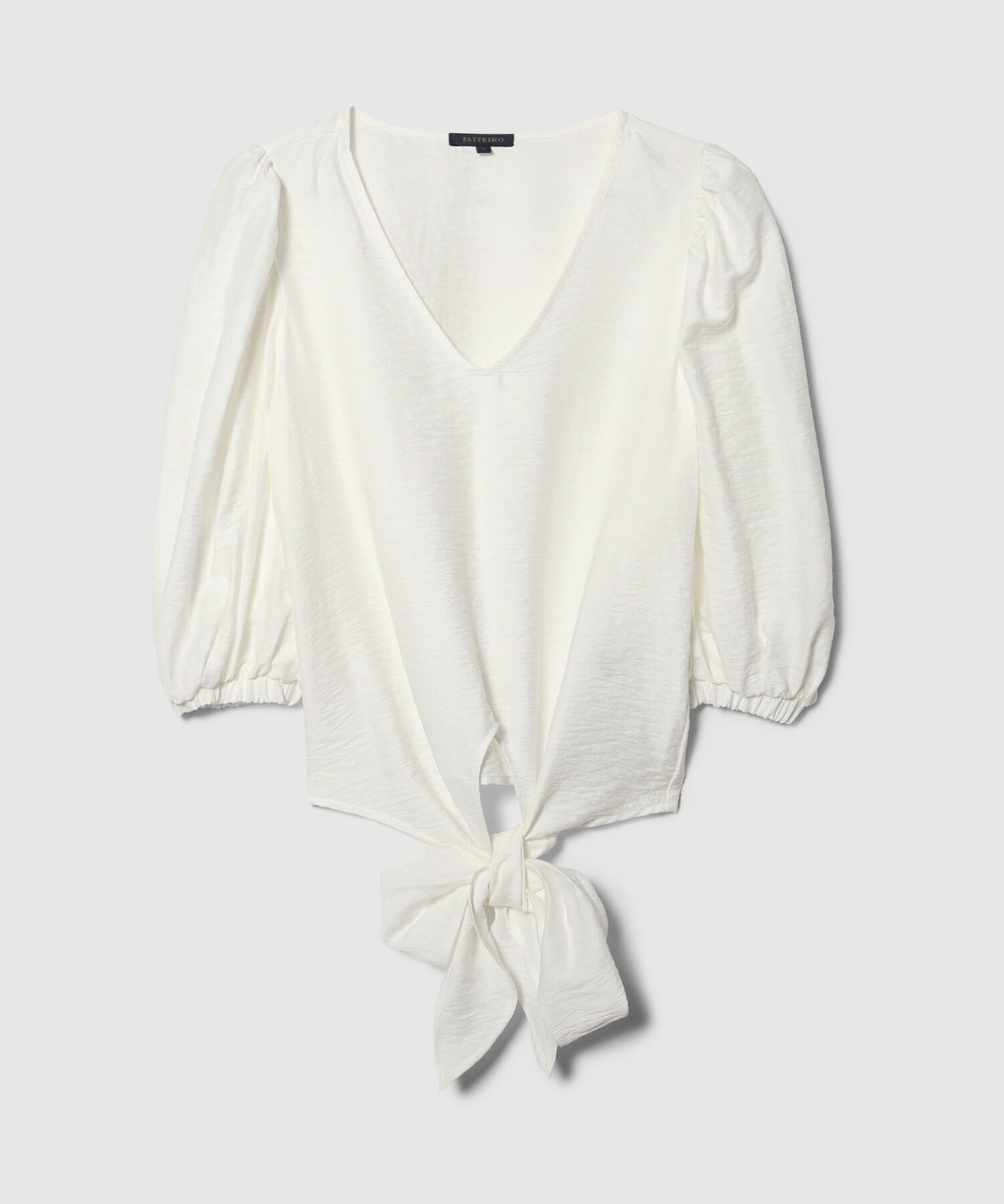 Blusa Unicolor Manga 3/4