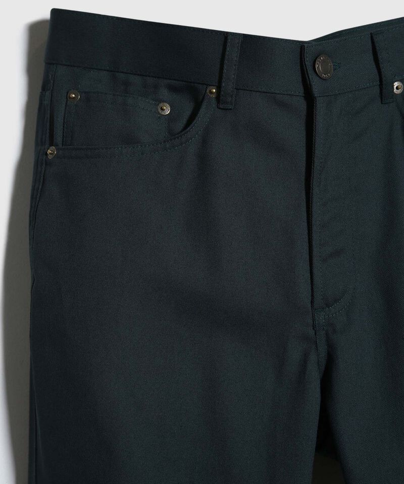 Pantalon Unicolor, 5 Bolsillos