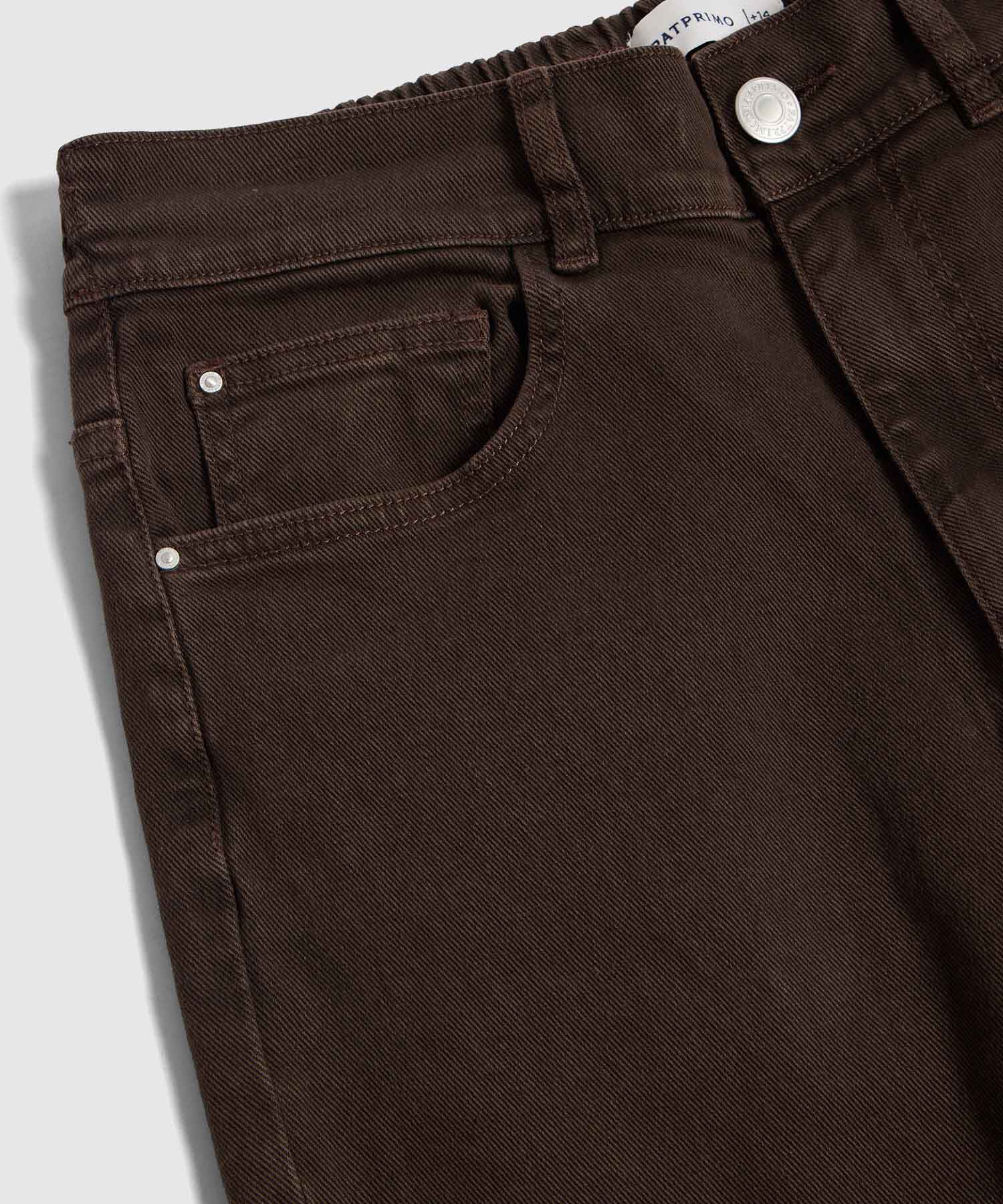 Jeans CropFlare Tiro Alto para Mujer Curvy