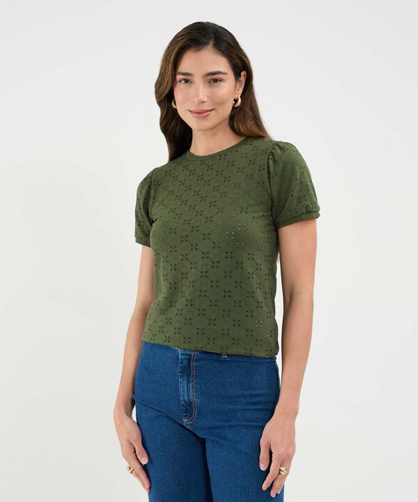 Camiseta en Ojalillo