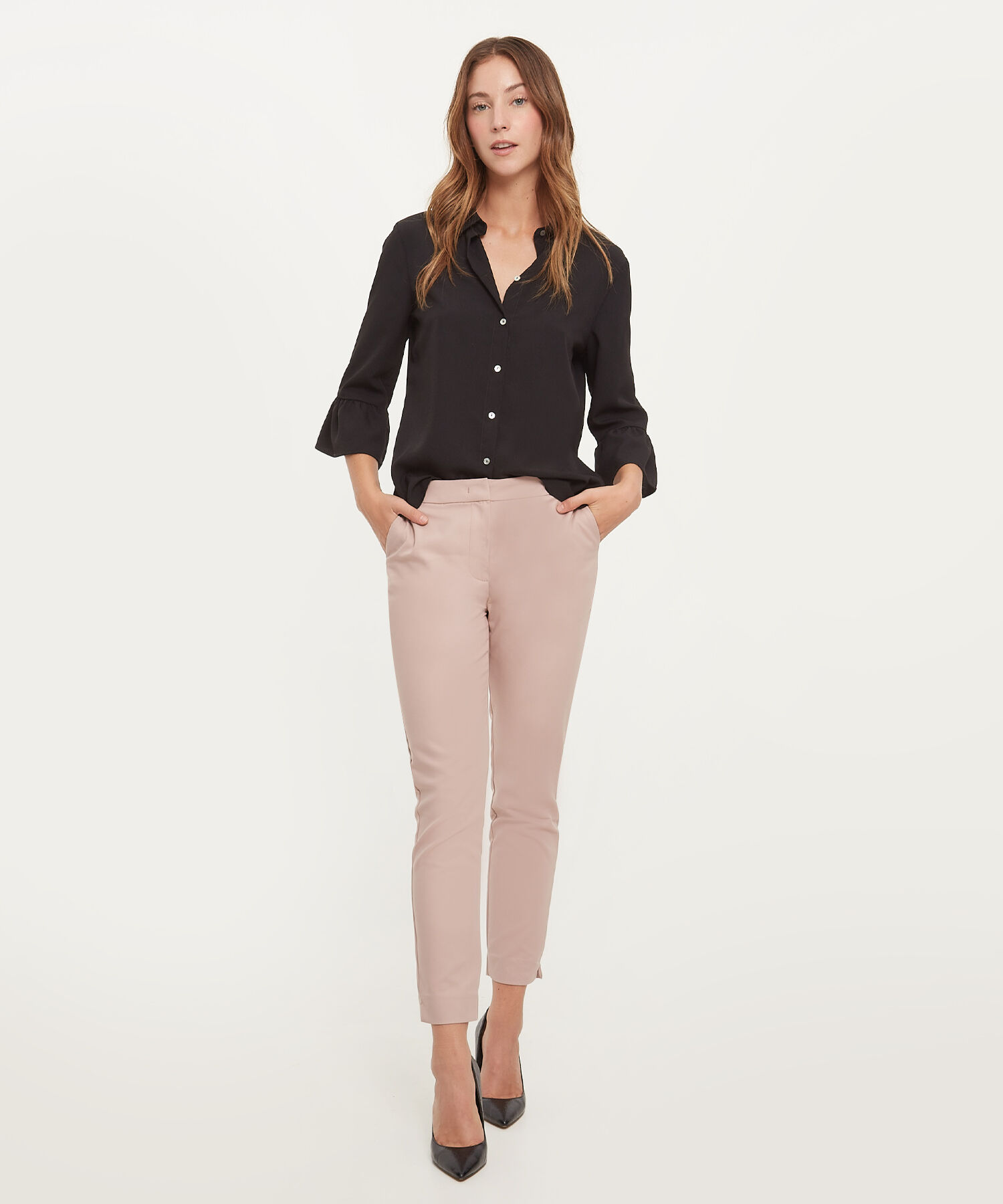 Pantalón Clásico Unicolor