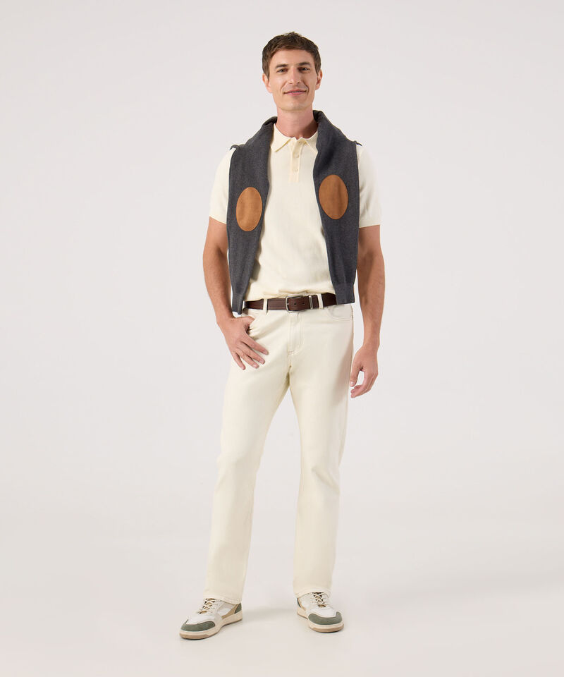 Polo Tejida Para Hombre