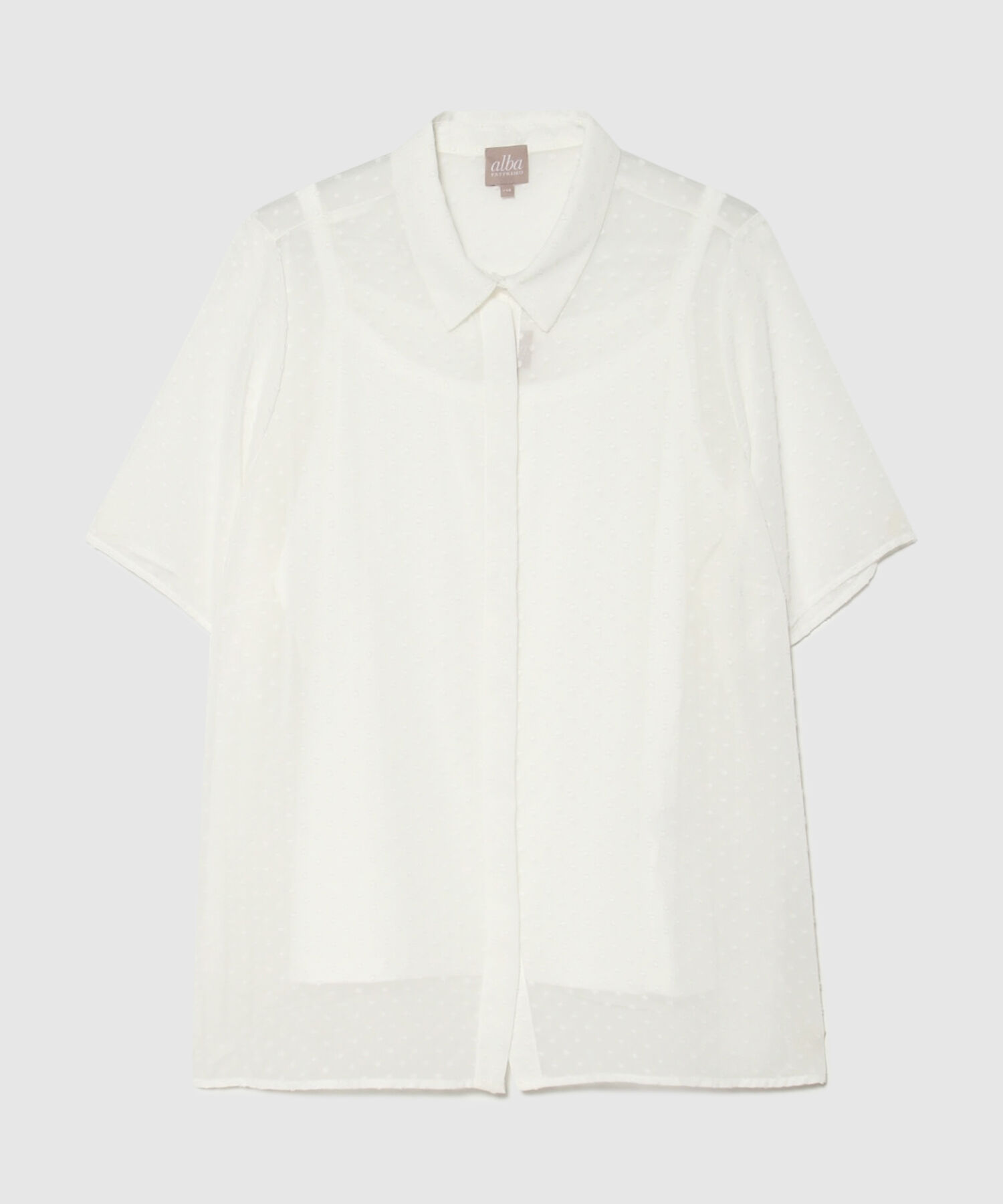 Camisa Manga Corta Texturizada